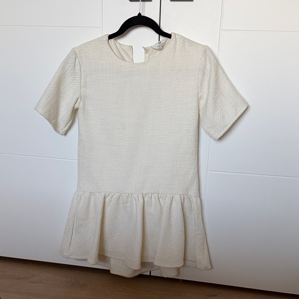 H&M Cream Kids Formal Dress